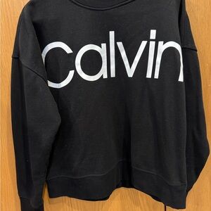 Calvin Klein Crop Black Crew Neck